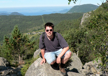 Tobias Steinicke am Preikestolen