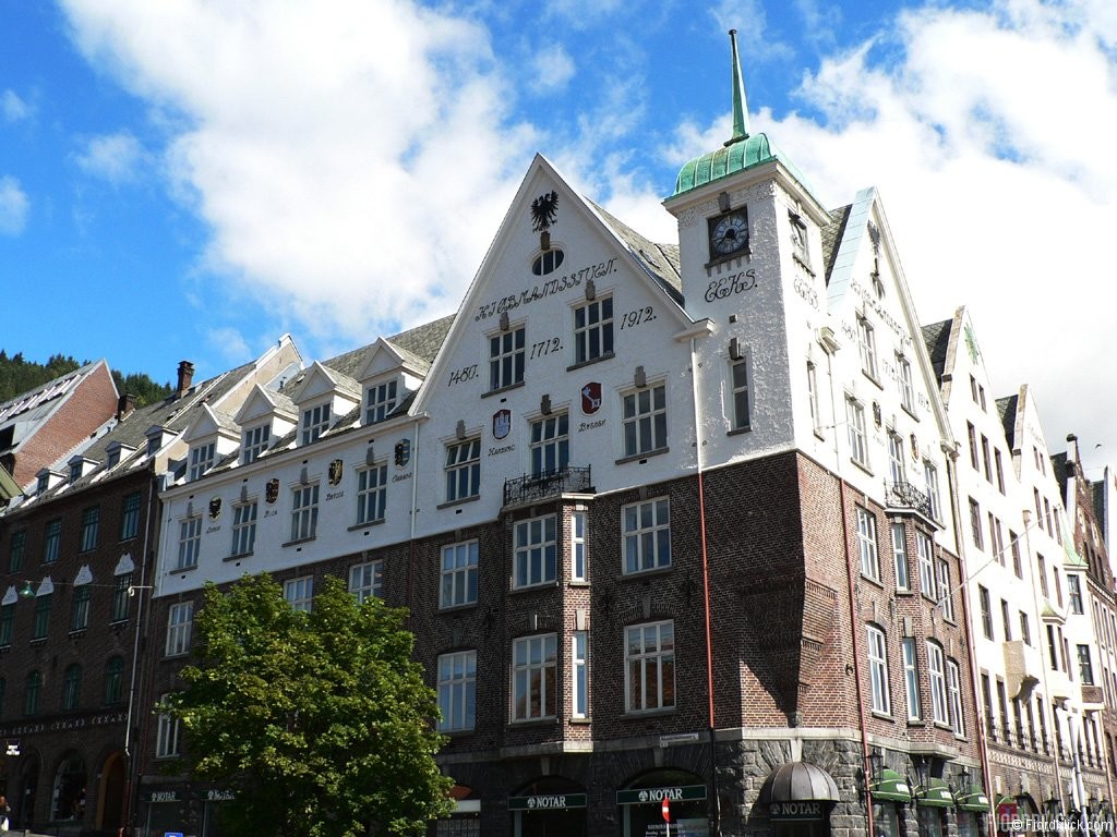 Bryggen - Bergens markantes Stadtviertel