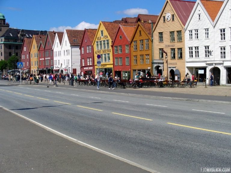 Bryggen - Bergens markantes Stadtviertel