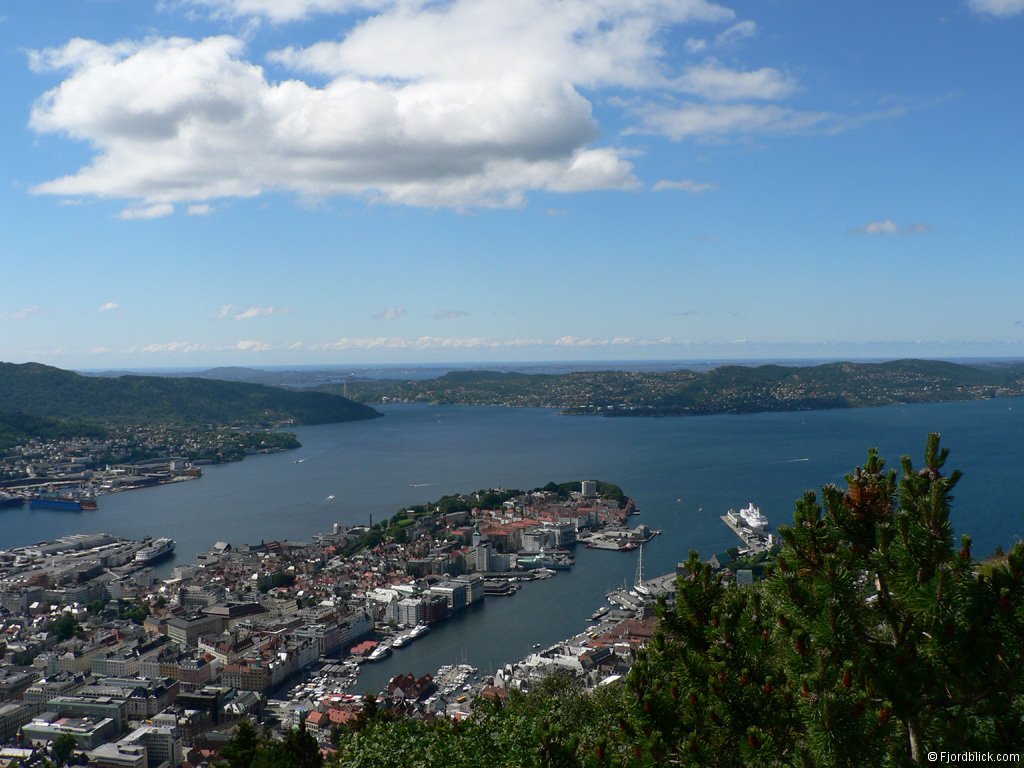 Fløyen in Bergen