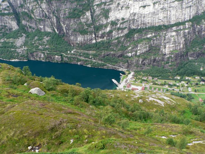 Blick auf den Lysefjord