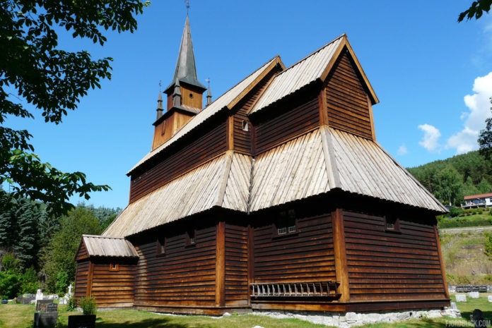 Stabkirche in Kaupanger Stabkirche in Kaupanger