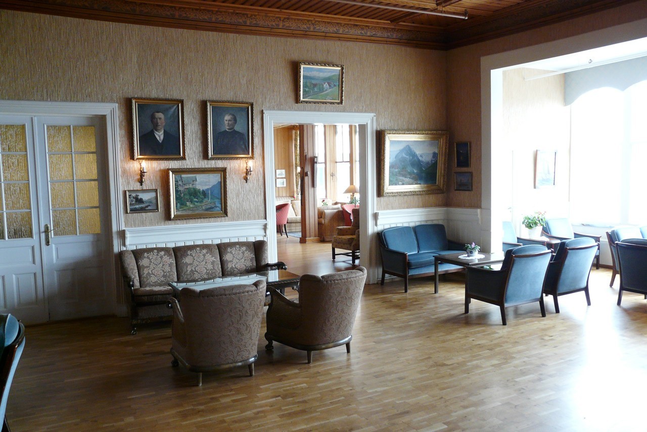 Kvikne's Hotel von Innen