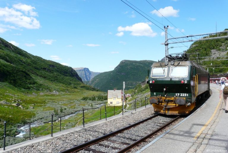 Im Bahnhof von Myrdal (866,8m üdM)