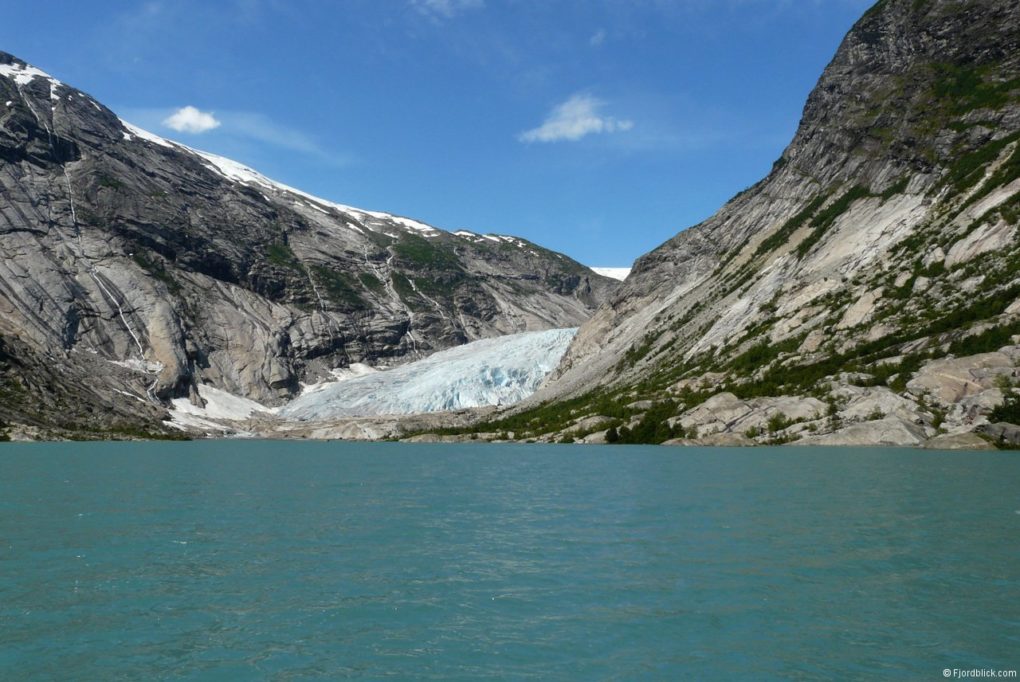 Blick über den Nigardsbrevatnet auf den Nigardsbreen