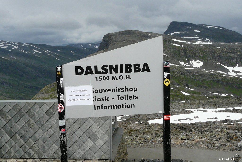 Dalsnibba auf 1.500 m