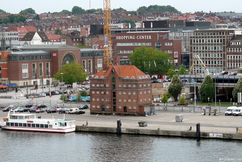 Hafenausfahrt in Kiel