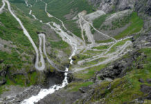 Haarnadelkurven des Trollstigen