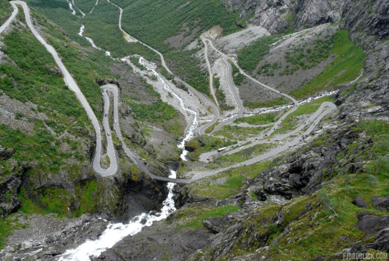 Haarnadelkurven des Trollstigen