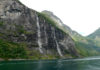 Die Sieben Schwestern im Geirangerfjord