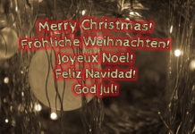 Frohe Weihnachten