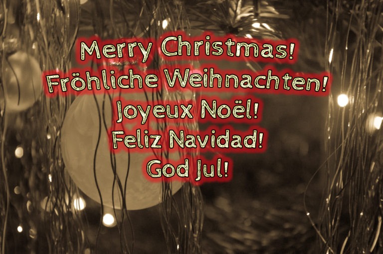 Frohe Weihnachten