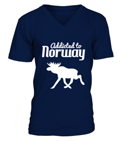 T-Shirt - Addicted to Norway (Lila)