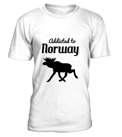 T-Shirt - Addicted to Norway (Weiß)