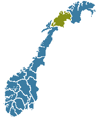 Troms - Provinz im Norden Norwegens