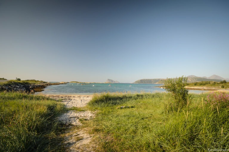 Wunderschöne Sandstrände auf Senja