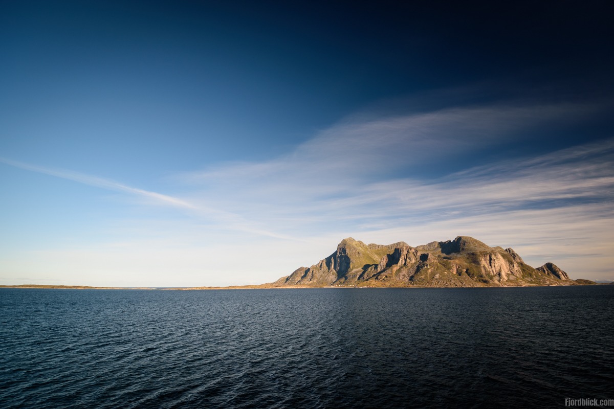 Jenseits des Polarkreis entlang der norwegischen Küste