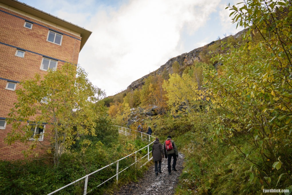 Einstiegspunkt zum Sikksakkveien