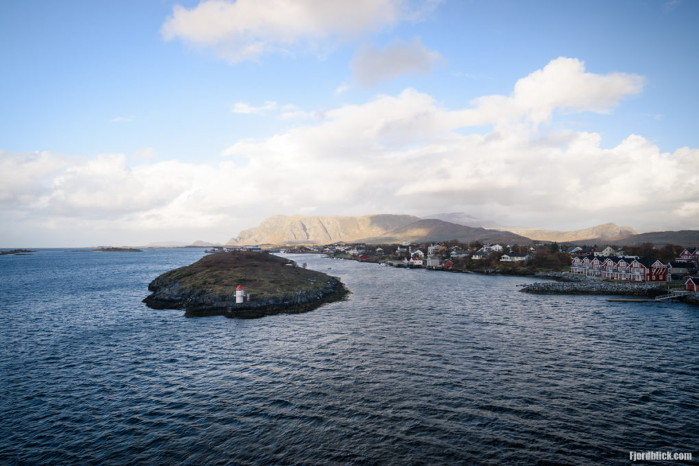 Hafeneinfahrt von Brønnøysund