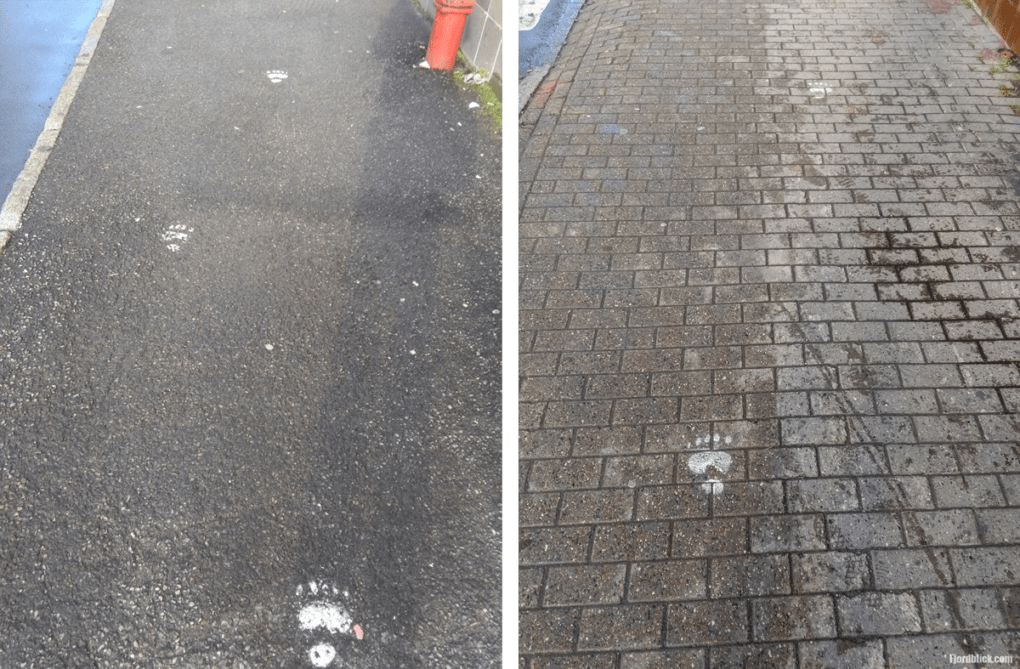 Die Tatzenspuren sind in Hammerfest überall zu finden