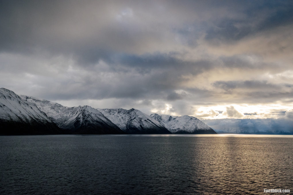 Tag auf See zwischen Hammerfest und Tromsø