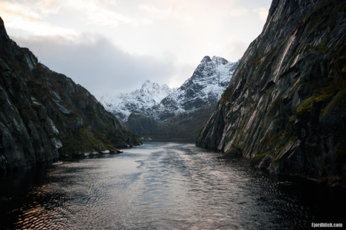 Blick in Trollfjord