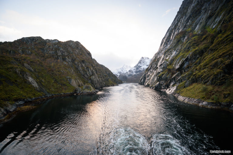 Blick in Trollfjord