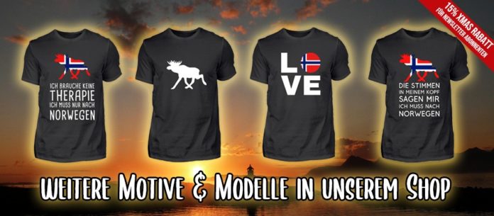 Fjordblick Motive für T-Shirts und Kapuzenpullover - 15% Weihnachtsrabatt für Newsletter Abonennten