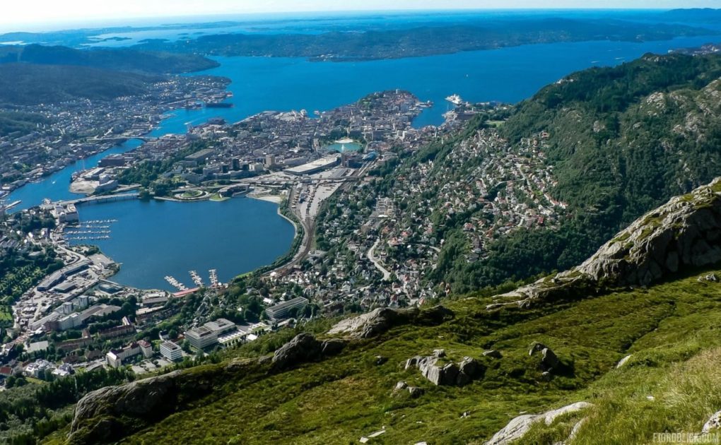 Blick vom Ulriken in Bergen